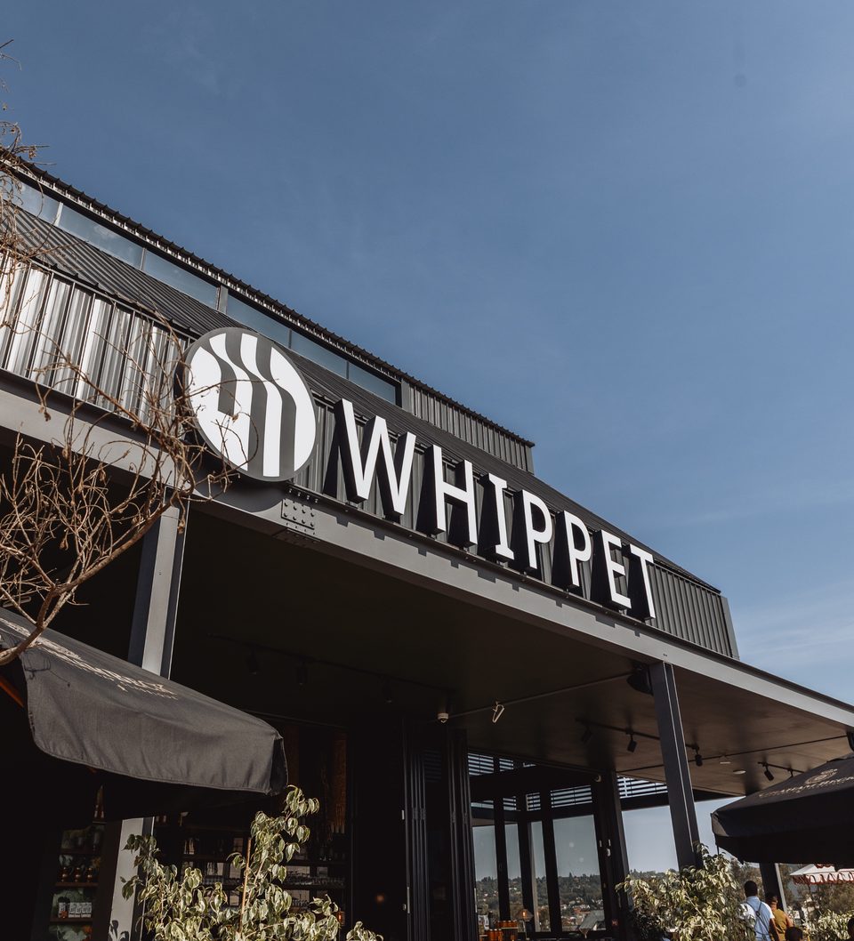 Inside Whippet at Waterfall